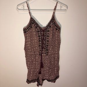 Maroon romper